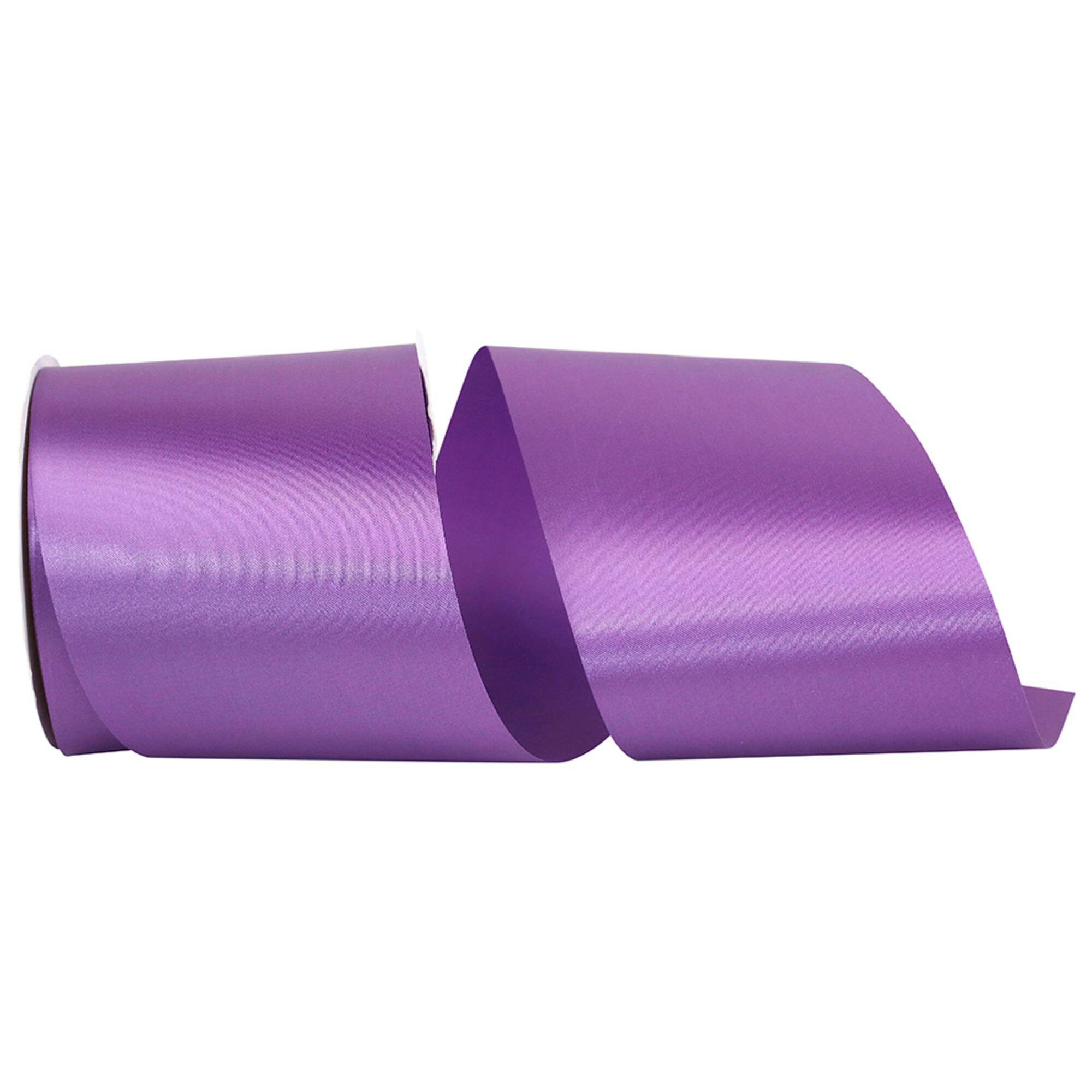 JAM Paper 4" x 50yd. Satin Allure Single Face Ribbon